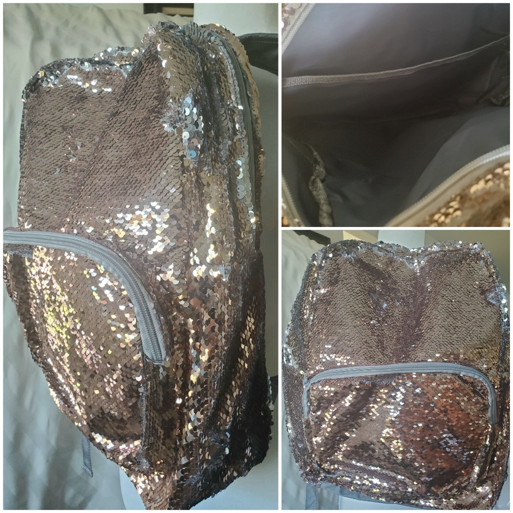 New Gold Sequence Backpack